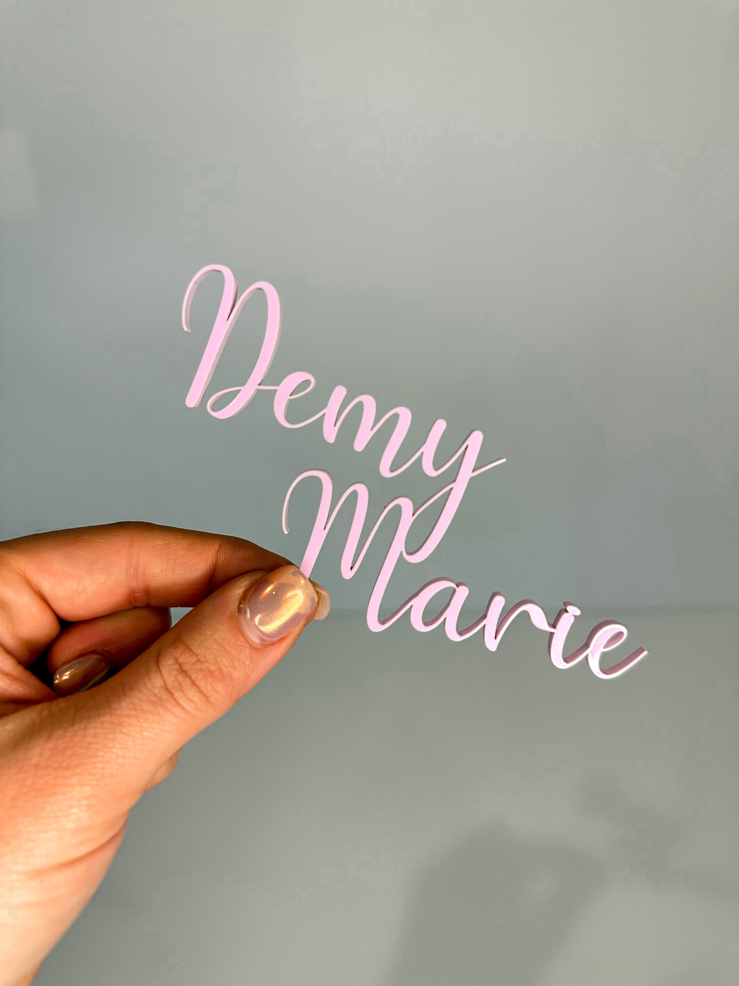 Personalized Cake Charm