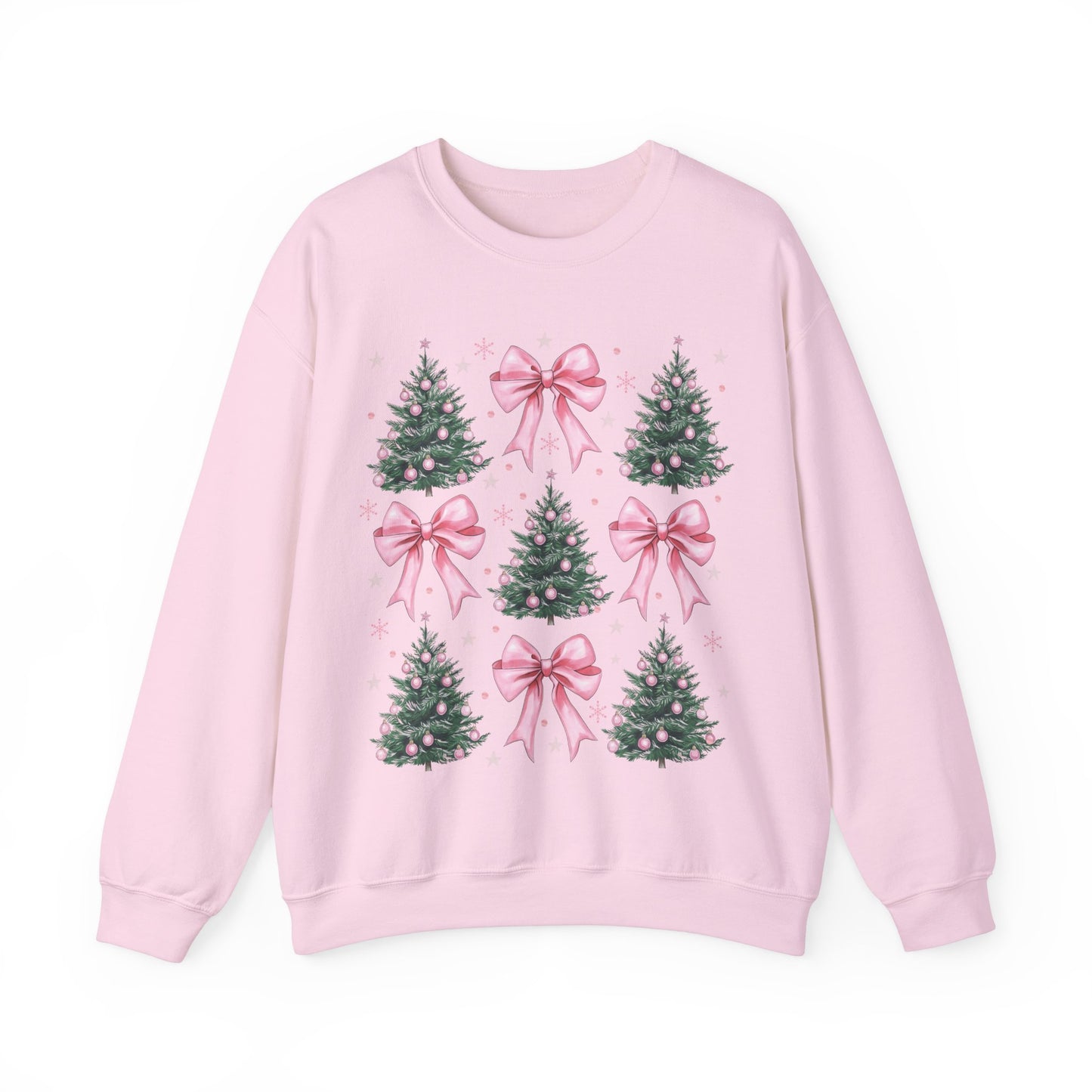 Pink Holiday Crewneck Sweatshirt