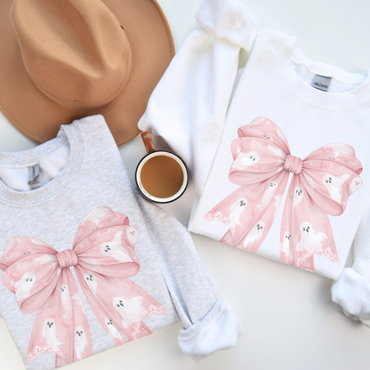 Spooky Bow Crewneck Sweatshirt
