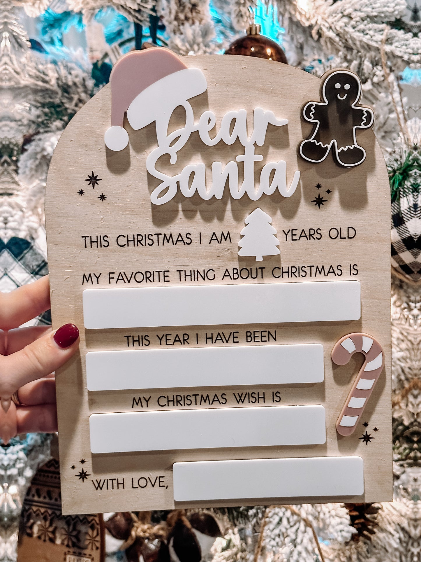 Dear Santa / Dry-Erase