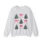 Pink Holiday Crewneck Sweatshirt