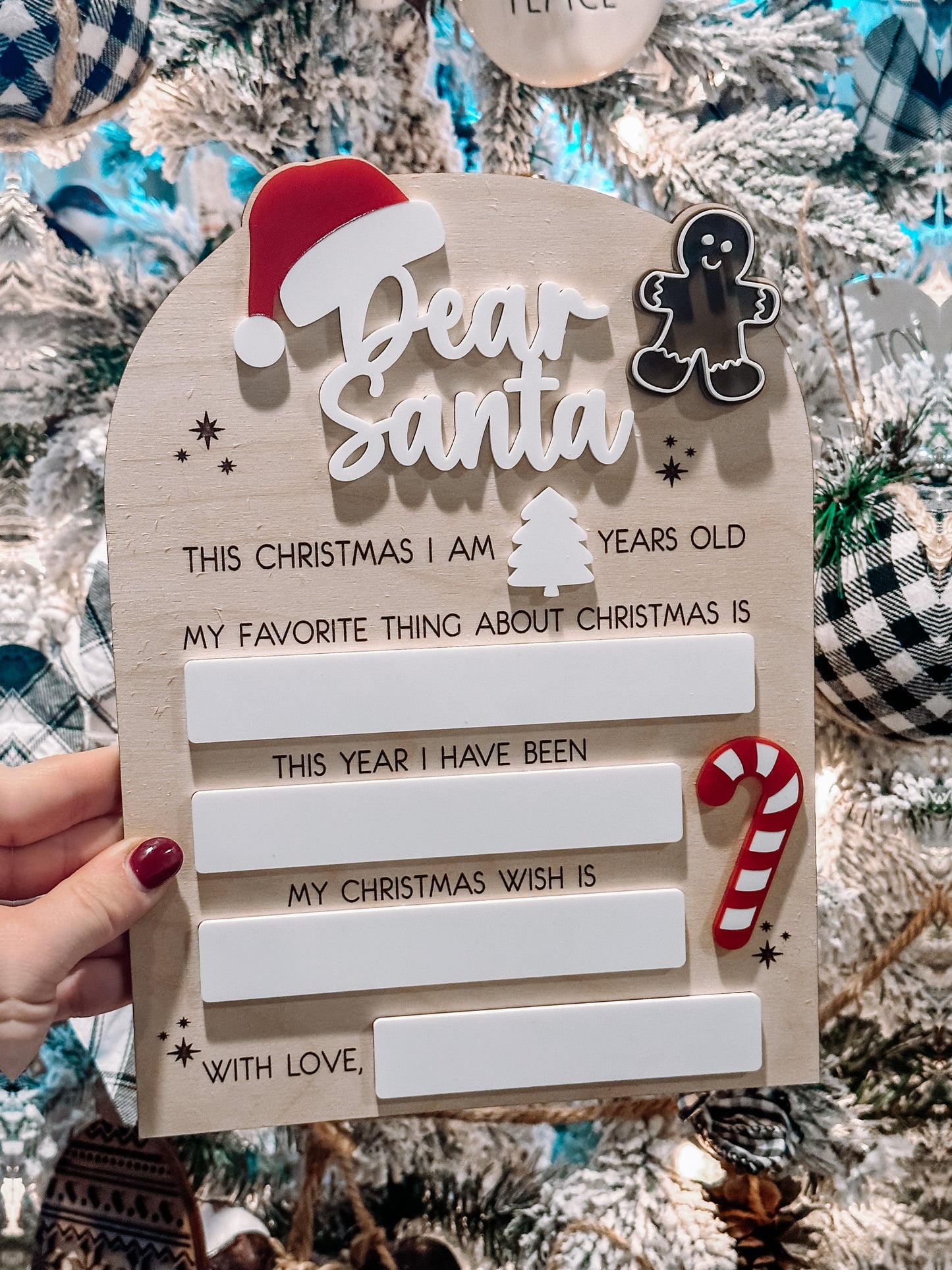 Dear Santa / Dry-Erase
