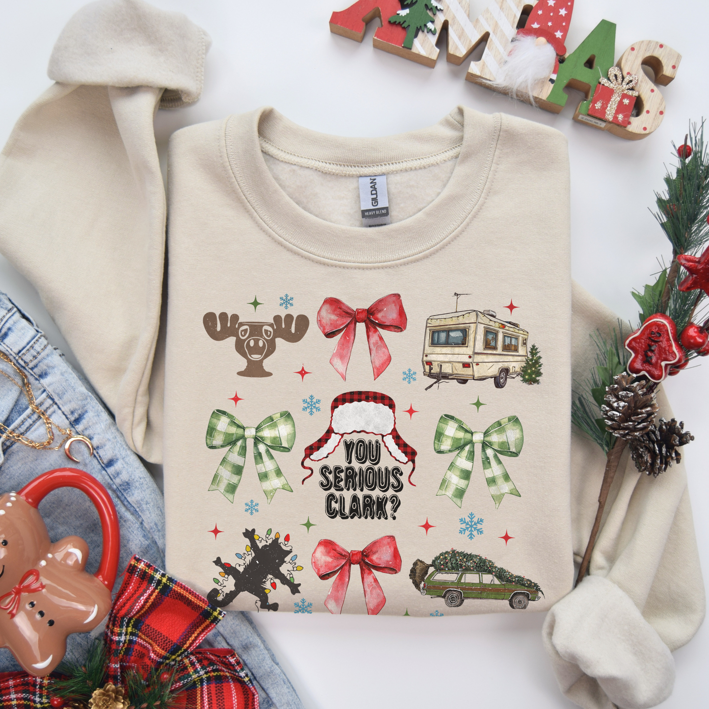 Serious Clark? Crewneck Sweatshirt