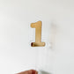 Number Cake Topper