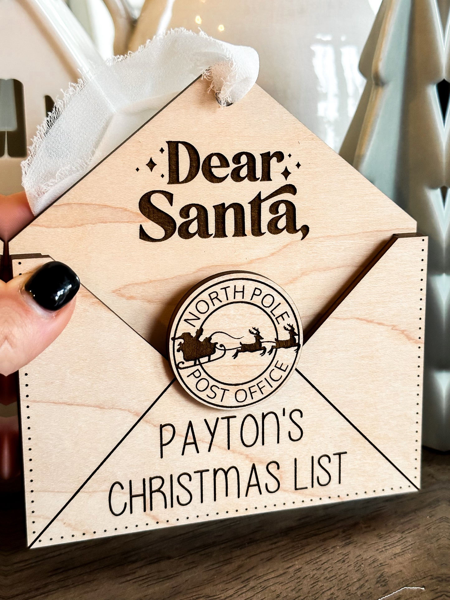 Christmas List Ornament
