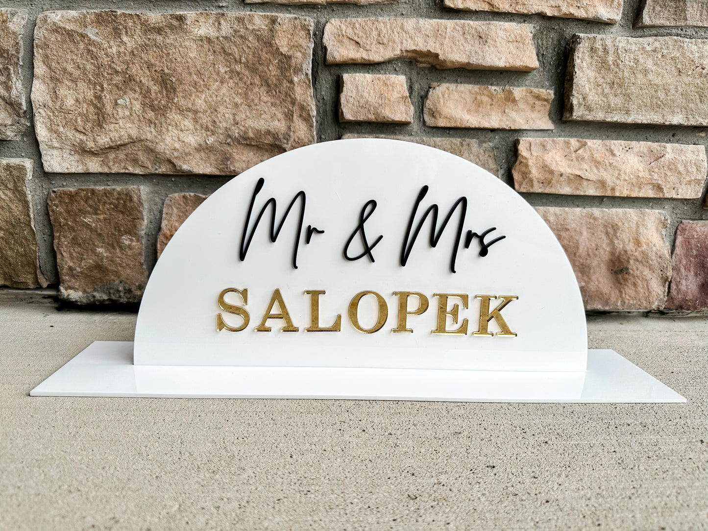 Head Table Sign