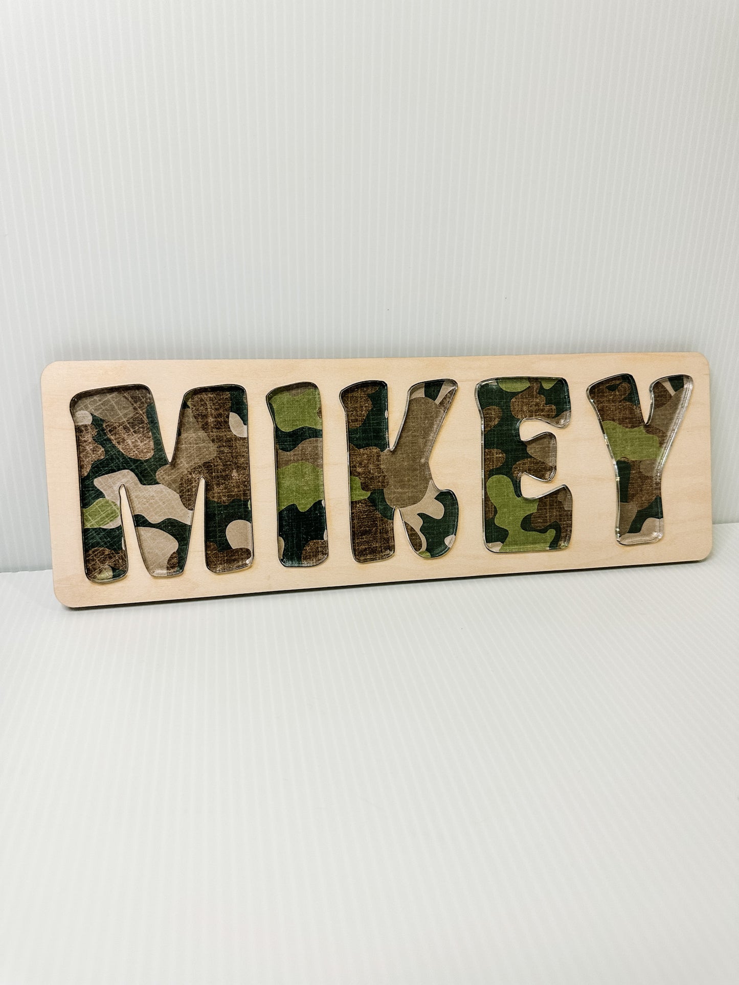 Acrylic Name Puzzle