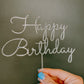 Happy Birthday Cake Topper